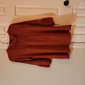 Burnt Orange Summer Dress